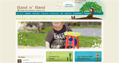 Desktop Screenshot of handnhand.org