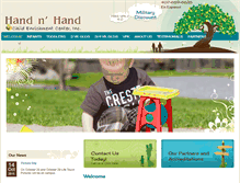 Tablet Screenshot of handnhand.org